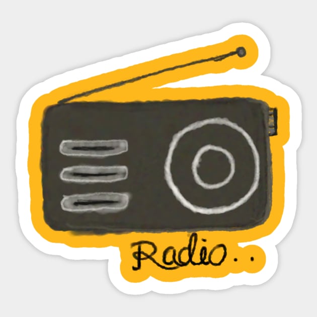 Radio Sticker by Jubida Joba